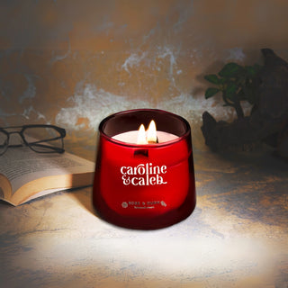 Rose & Oudh Scented Candle