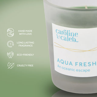 Gardenia, Green Apple and Aqua Fresh - Candle Gift Set