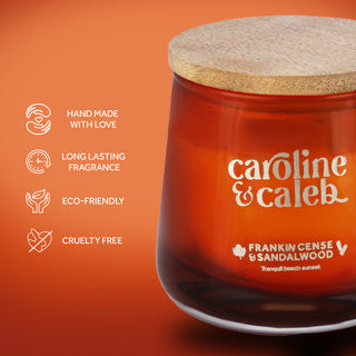 Frankincense & Sandalwood Scented Candle
