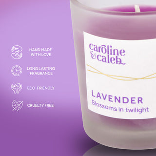 Lavender, Smoky Oudh and Vanilla - Candle Gift Set