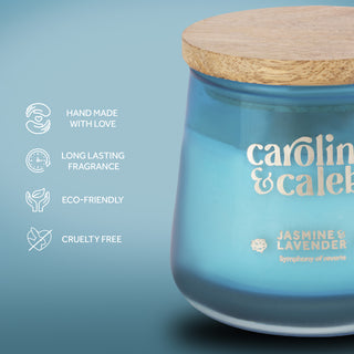 Jasmine & Lavender Scented Candle