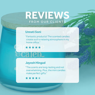 Jasmine & Lavender Scented Candle