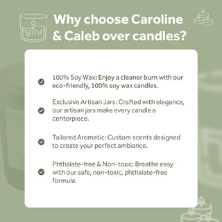 Gardenia, Green Apple and Aqua Fresh - Candle Gift Set